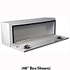 Top Mount Box White Powder Coated Steel - image 2