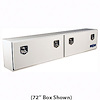 Top Mount Box White Powder Coated Steel