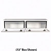 Top Mount Box White Powder Coated Steel - image 3