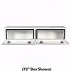 Top Mount Box White Powder Coated Steel - image 4