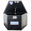 Utility Trailer Tongue Tool Box Black Powdercoated Aluminum Diamond Plate - image 3