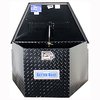 Utility Trailer Tongue Tool Box Black Powdercoated Aluminum Diamond Plate - image 4