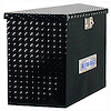 Utility Trailer Tongue Tool Box Black Powdercoated Aluminum Diamond Plate - image 1
