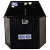 Utility Trailer Tongue Tool Box Black Powdercoated Aluminum Diamond Plate - image 3
