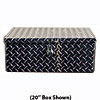 Tote Tool Box Aluminum Diamond Plate - image 1
