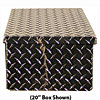 Tote Tool Box Aluminum Diamond Plate - image 2