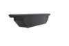 73210285 Crown Aluminum Low Profile Slimline Narrow Wedge Cut Crossover Saddle Truck Box [Gloss Black Finish] - image 3
