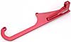 Adjustable Throttle Cable Bracket -Red Fits 4500 Series Dominator with Morse Style 33-C Cable - image 1