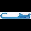 Adjustable Throttle Cable Bracket - Blue Fits 4150 Series Holley Carburetors w/ Ford Style Cable - image 2