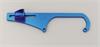 Adjustable Throttle Cable Bracket - Blue Fits 4500 Series Dominator with G.M. Snap in Cable - image 1