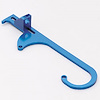 Adjustable Throttle Cable Bracket - Blue Fits 4150/3310 Series Holley 750 with GM Snap in Cable - image 1