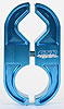 CO2 Bottle Bracket Blue Anodize Finish - image 2