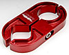 CO2 Bottle Bracket Red Anodize Finish - image 1