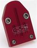 Fuel Pump Block-Off Plate - Red Small Block Plate Chevrolet - image 1