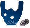 Billet Distributor Hold-Down - Blue Chevrolet V-8 Engines - image 1
