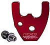 Billet Distributor Hold-Down - Red Chevrolet V-8 Engines - image 1