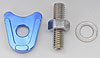 Billet Distributor Hold-Down - Blue Ford V-8 Engines (Excluding FE) - image 2