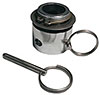 Stock Style Breather Restraint Fits Valve Covers with 1.25 Bore - image 1