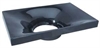 Carbon Fiber Scoop Tray Insert Dominator Carb Flange - 7-5/16" dia. - image 1