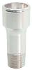 3" Long Radiator Hose Adapter 3/4" NPT to 1-1/2" ID Hose - image 1