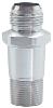 3" Long Radiator Hose Adapter 3/4" NPT to -12AN Hose - image 1