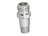 3.5" Long Radiator Hose Adapter 3/4" NPT to -16AN Hose - image 1