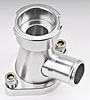 Chevrolet/Chrysler Swivel Thermostat Housing - Clear 1-1/4" Filler Neck - image 1