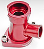 Chevrolet/Chrysler Swivel Thermostat Housing - Red 1-1/4" Filler Neck - image 1