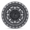 1795ABR-88165G22 ABRAMS Wheel [Size: 17" x 9.50"] Textured Matte Gunmetal - image 3