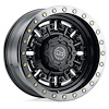 2095ABR-88170B25 ABRAMS Wheel [Size: 20" x 9.50"] Gloss Gun Black w/Machined Dark Tint - image 1