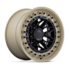BR008MD18908720 ALPHA Wheel [Size: 18" x 9"] Matte Black w/Sand Lip