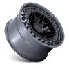 BR008MA20108018N ALPHA Wheel [Size: 20" x 10"] Matte Black w/Gunmetal Lip - image 2