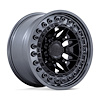 BR008MA20108718N ALPHA Wheel [Size: 20" x 10"] Matte Black w/Gunmetal Lip