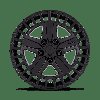 BR005MX18851225 ALSTON Wheel [Size: 18" x 8.50"] Matte Black - image 3