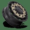 BR006TB6606C84 ARSENAL AT Wheel [Size: 16" x 6] Sand on Black - image 2