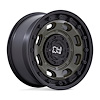 BR007EB16803838 ATLAS Wheel [Size: 16" x 8"] Olive Drab Green w/Black Lip - image 1