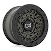 1890BCD-86140N12 BARRICADE Wheel [Size: 18" x 9"] Olive Drab Green w/Black Rock Guard - image 1
