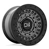 1890BCD006140G12 BARRICADE Wheel [Size: 18" x 9"] Gun Black w/Black Rock Guard - image 1