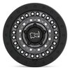 2090BCD006140G12 BARRICADE Wheel [Size: 20" x 9"] Gun Black w/Black Rock Guard - image 3