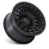 BR014MB17906800 BR014 SAHARA Wheel [Size: 17" x 9"] Matte Black w/Gloss Black Lip - image 2