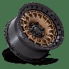 BR014ZB17905000 BR014 SAHARA Wheel [Size: 17" x 9"] Matte Bronze w/Gloss Black Lip - image 2
