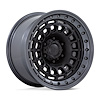 BR014MA17905012N BR014 SAHARA Wheel [Size: 17" x 9"] Matte Black w/Gunmetal Lip - image 1