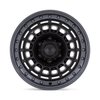 BR014MA17906812N BR014 SAHARA Wheel [Size: 17" x 9"] Matte Black w/Gunmetal Lip - image 3