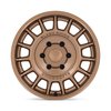 BR015ZX17801238 BR015 VOLL Wheel [Size: 17" x 8"] Matte Bronze - image 3
