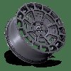 BR404AX20858535 BR404 VOLTAIC Wheel [Size: 20" x 8.50"] Matte Gunmetal - image 2