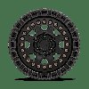 1890CBN106120M67 CARBINE Wheel [Size: 18" x 9"] Matte Black w/Machined Tinted Ring/Bronze Bolts - image 3