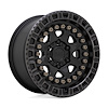 2090CBN106120M67 CARBINE Wheel [Size: 20" x 9"] Matte Black w/Machined Tinted Ring/Bronze Bolts - image 1