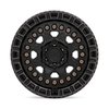 2090CBN106120M67 CARBINE Wheel [Size: 20" x 9"] Matte Black w/Machined Tinted Ring/Bronze Bolts - image 3