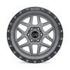 1790KLS005127G71 KELSO Wheel [Size: 17" x 9"] Battleship Gray w/Black Ring - image 3