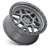 1790KLS006135G87 KELSO Wheel [Size: 17" x 9"] Battleship Gray w/Black Ring - image 2